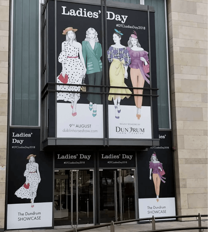 Dundrum Ladies Day illustration 1 by Chelsea Bonus
