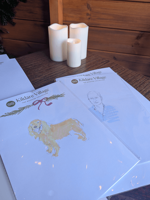 Kildare Village illustration 1 by Chelsea Bonus