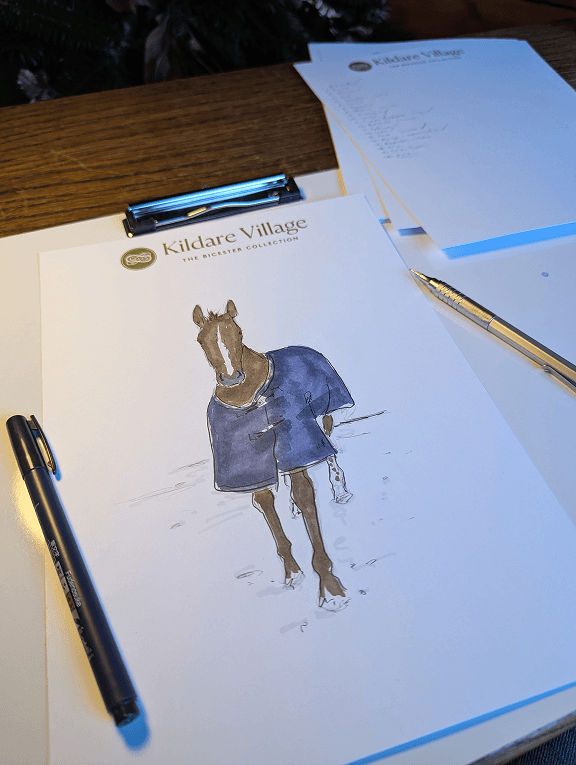 Kildare Village illustration 2 by Chelsea Bonus
