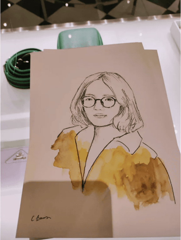 Prada illustration 2 by Chelsea Bonus
